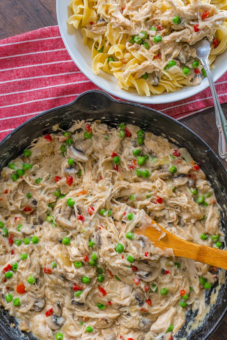 Chicken a la King Vertical 8