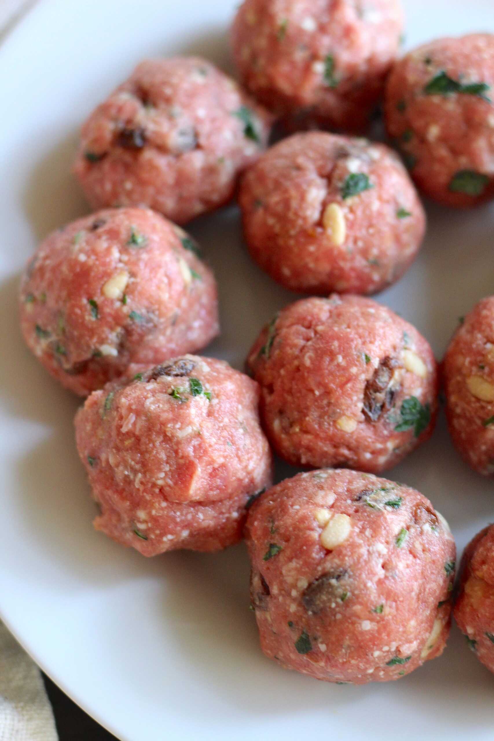 Sicilian Meatballs 3
