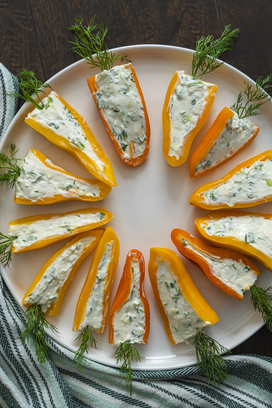 Mini Pepper Poppers Vertical 12