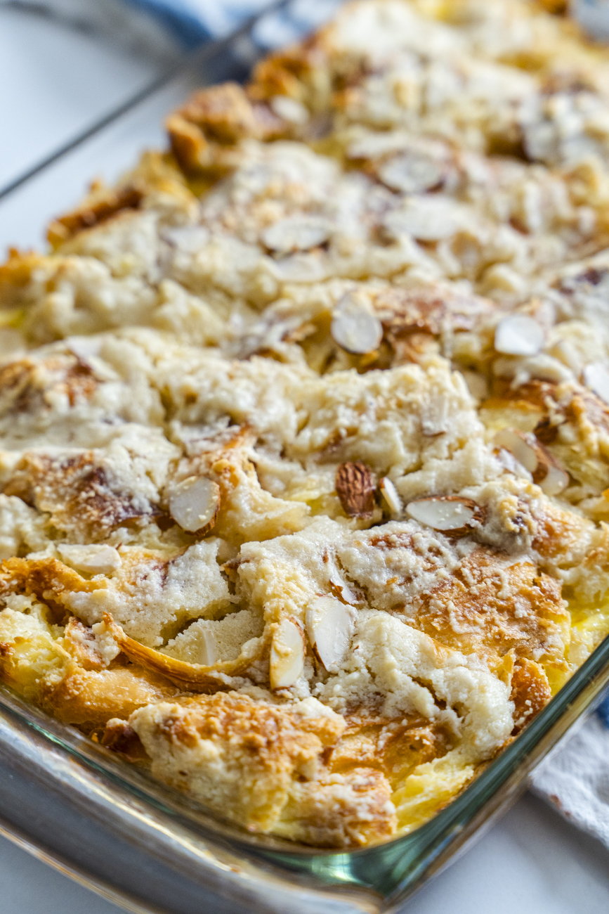 Almond Bread Pudding Vertical 9