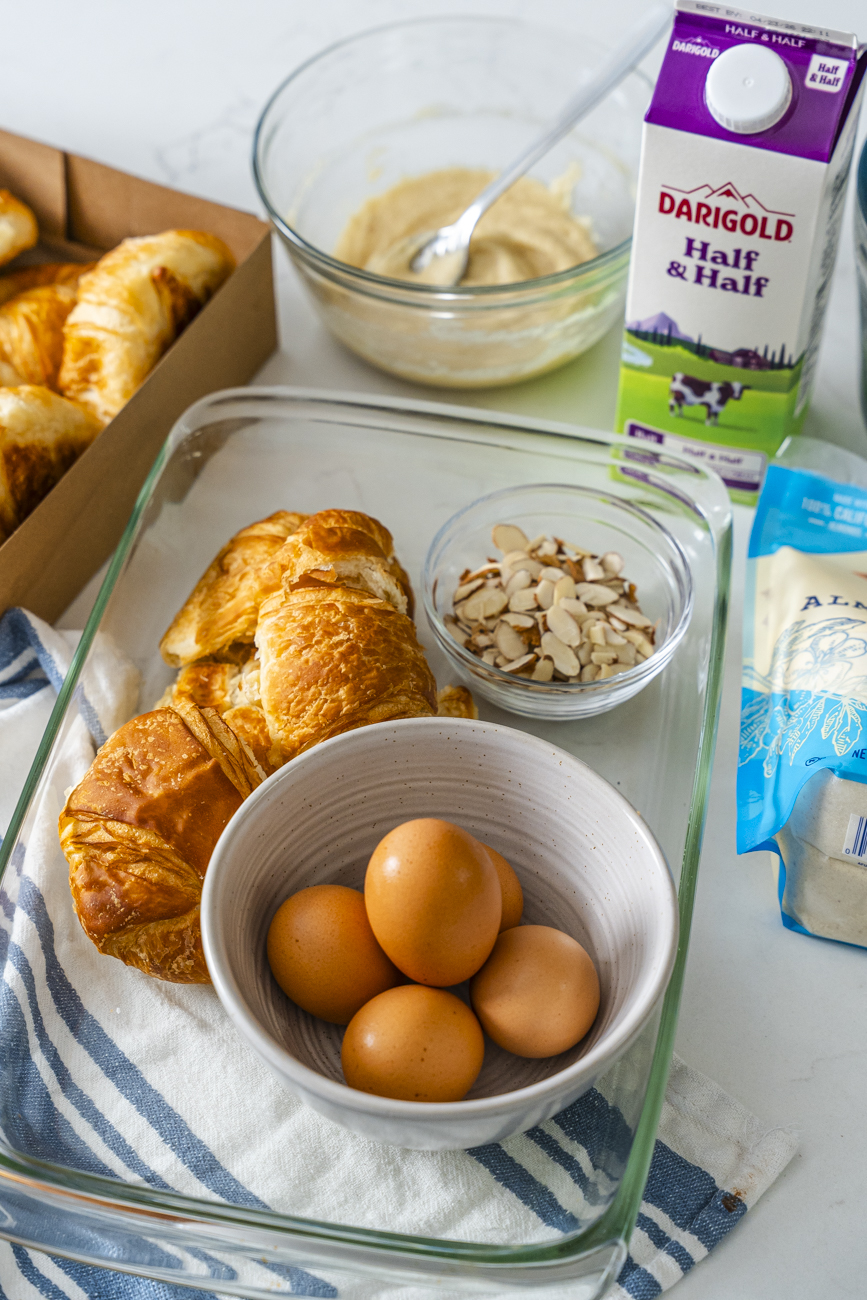 Almond Bread Pudding Vertical 1