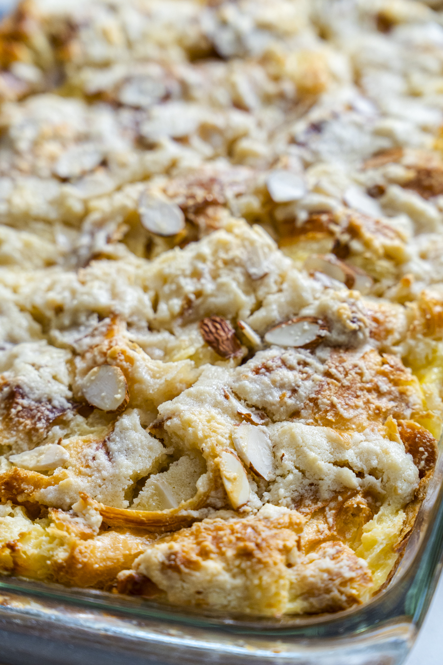 Almond Bread Pudding Vertical 11