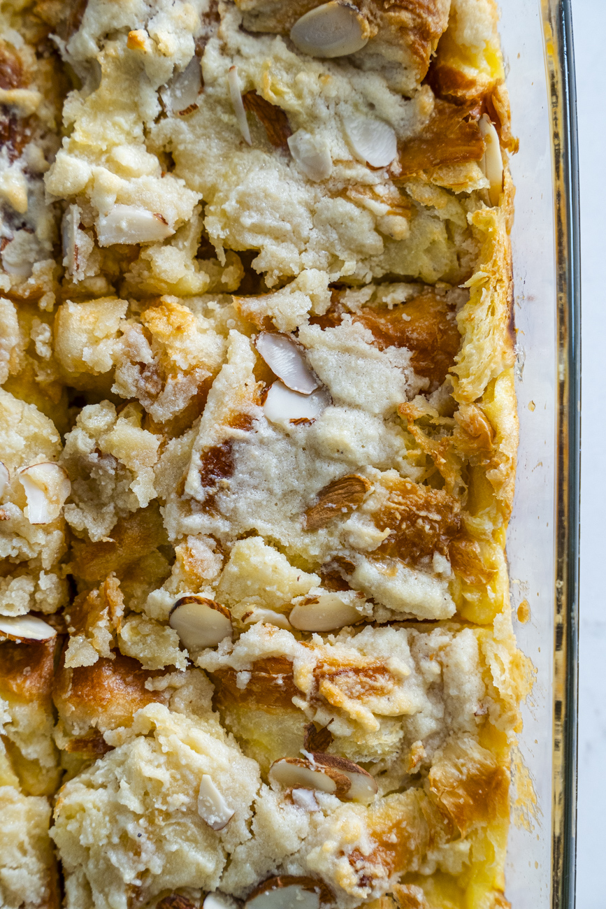 Almond Bread Pudding Vertical 14