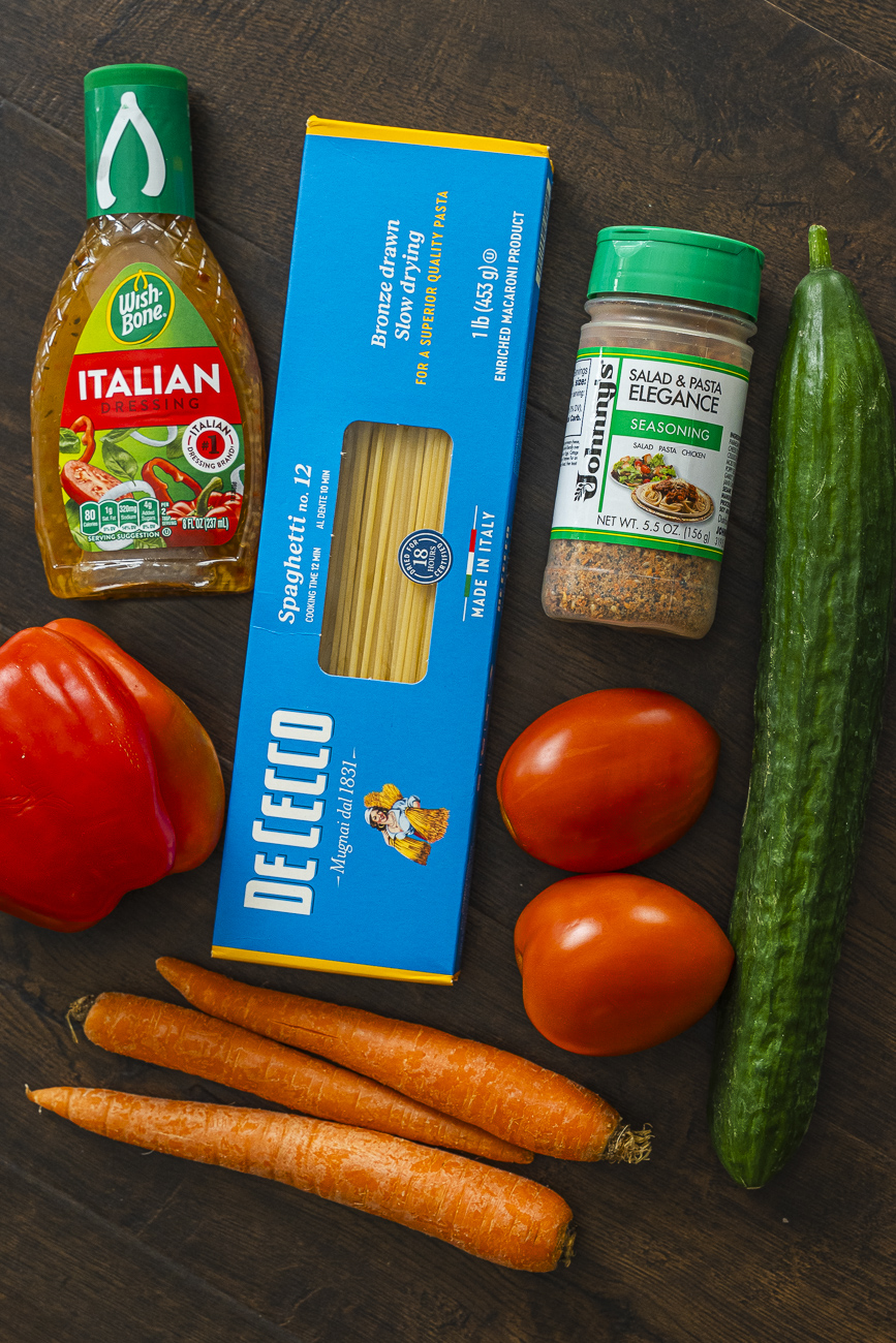 Spaghetti Salad Supreme Vertical 14