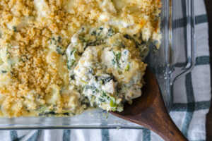 Chicken Caesar Casserole