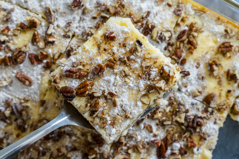 Pecan Cheesecake Bars