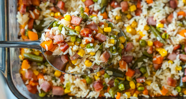 Oven "Fried" Rice