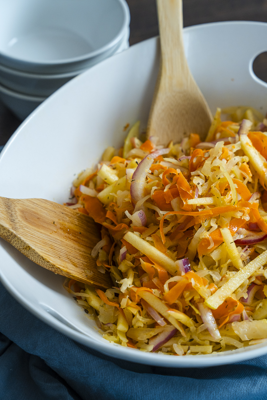 Sauerkraut Salad Vertical 14