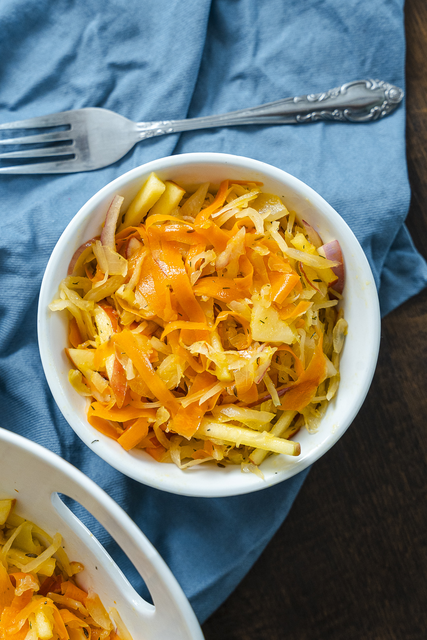 Sauerkraut Salad Vertical 3