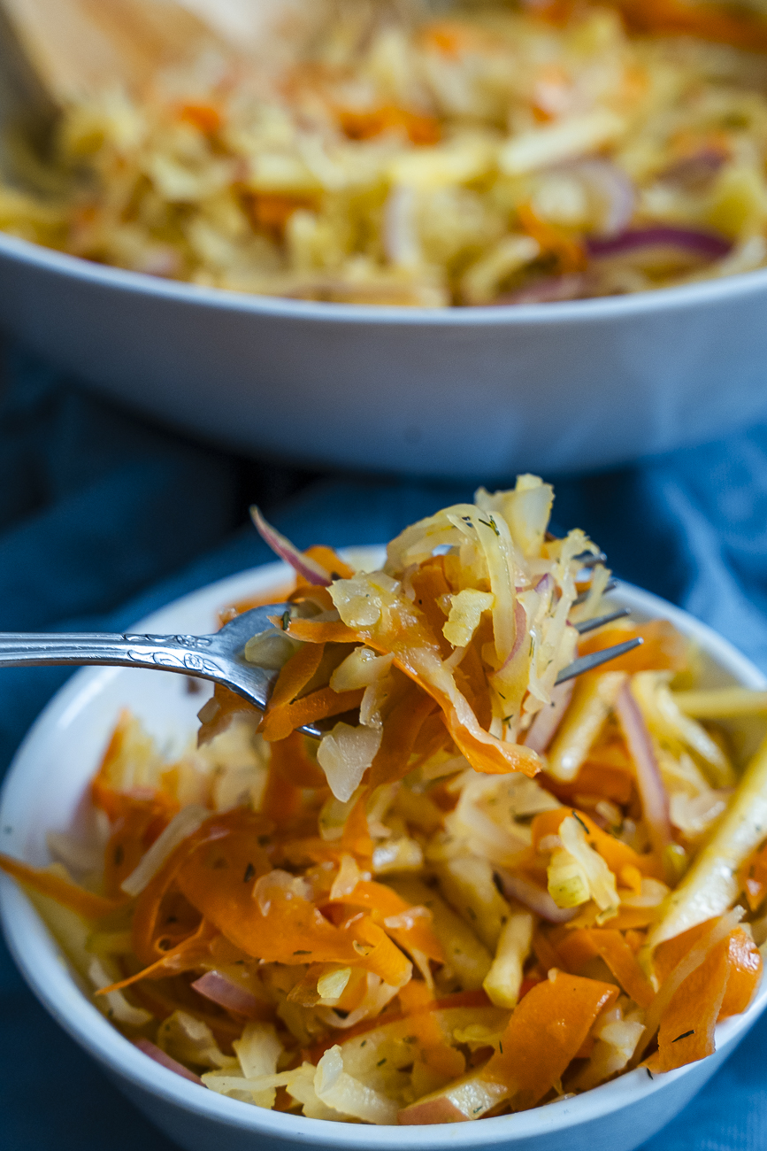 Sauerkraut Salad Vertical 6