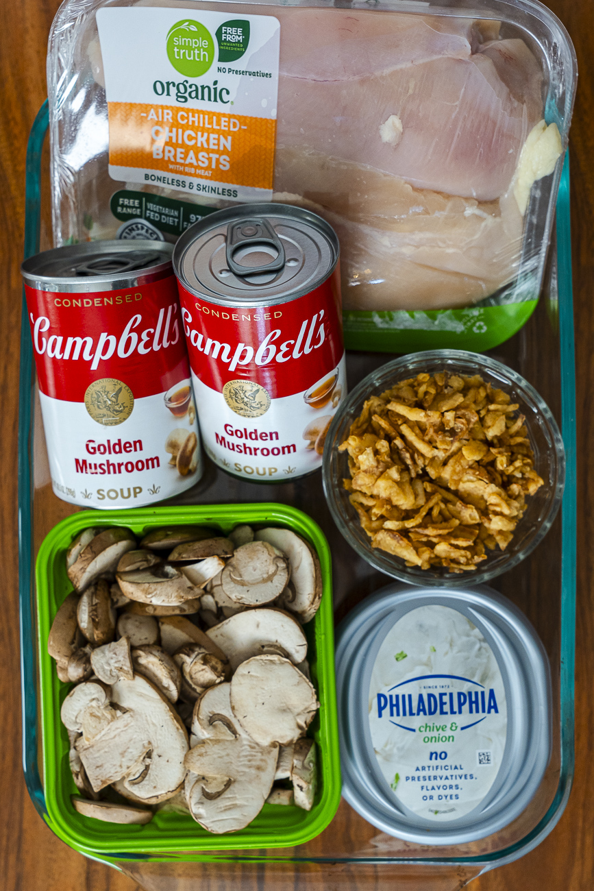 Golden Mushroom Chicken Bake Vertical 2
