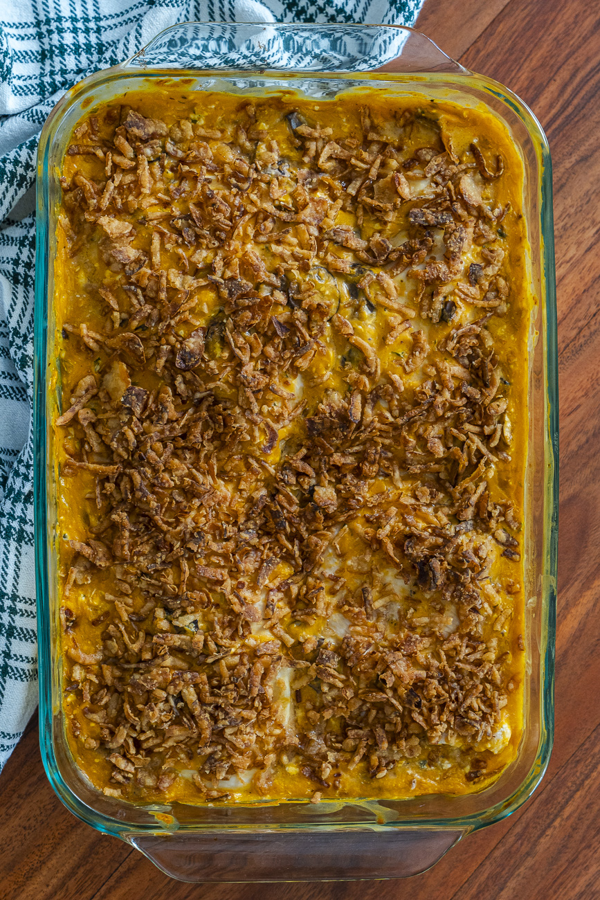 Golden Mushroom Chicken Bake Vertical 8