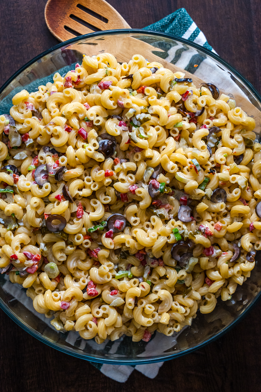 Piorneer Woman's Macaroni Salad Vertical 6