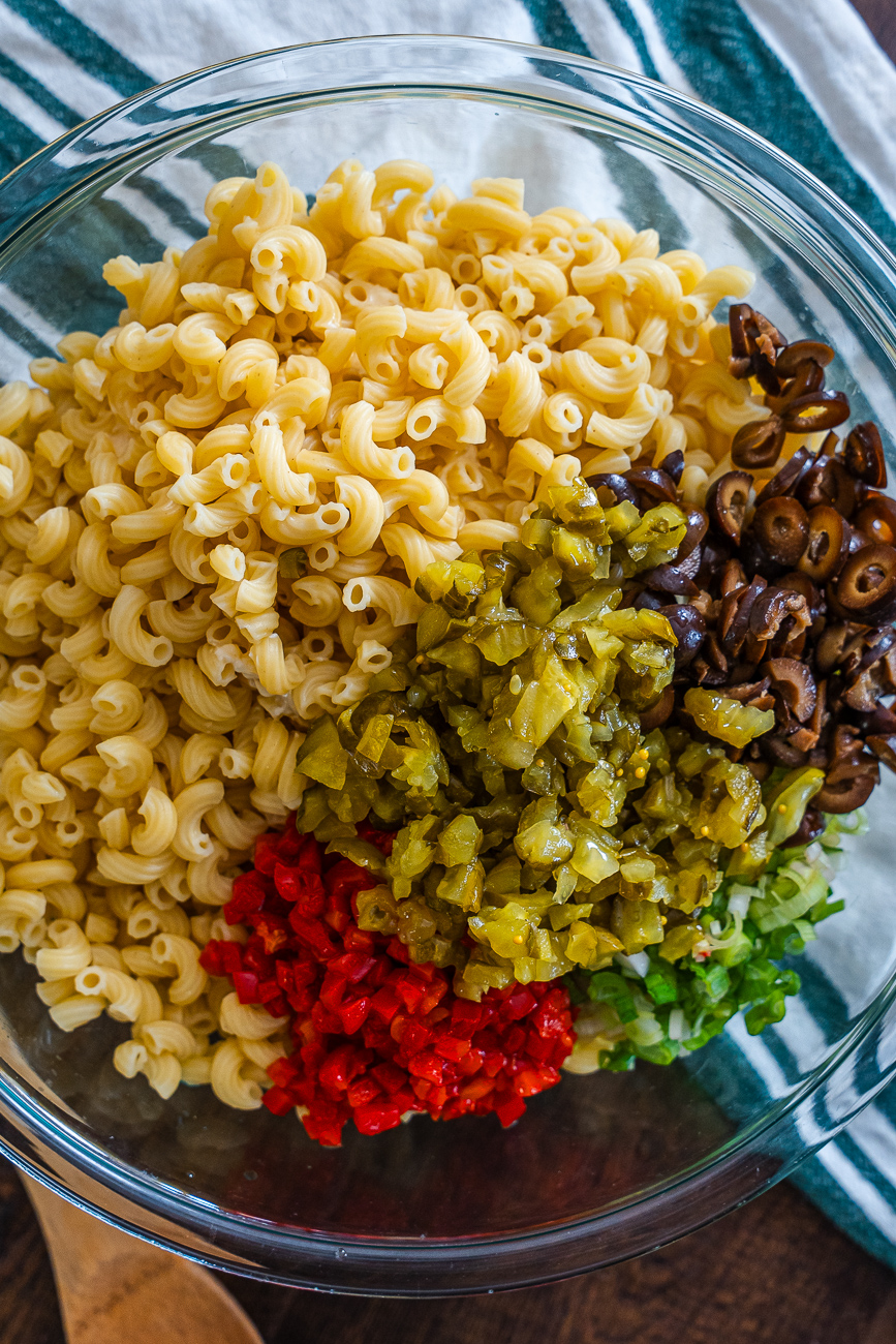 Piorneer Woman's Macaroni Salad Vertical 2