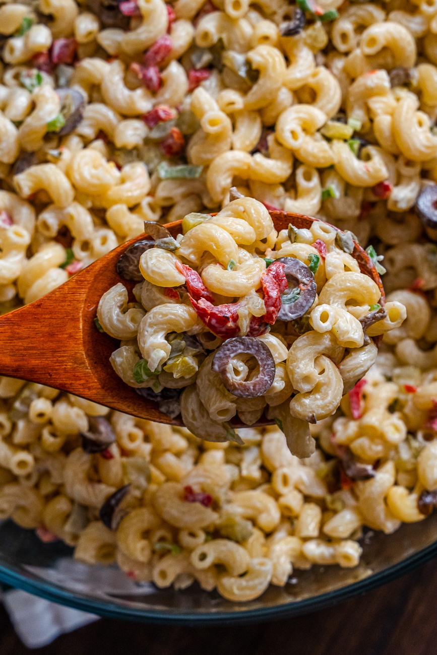 Piorneer Woman's Macaroni Salad Vertical 15
