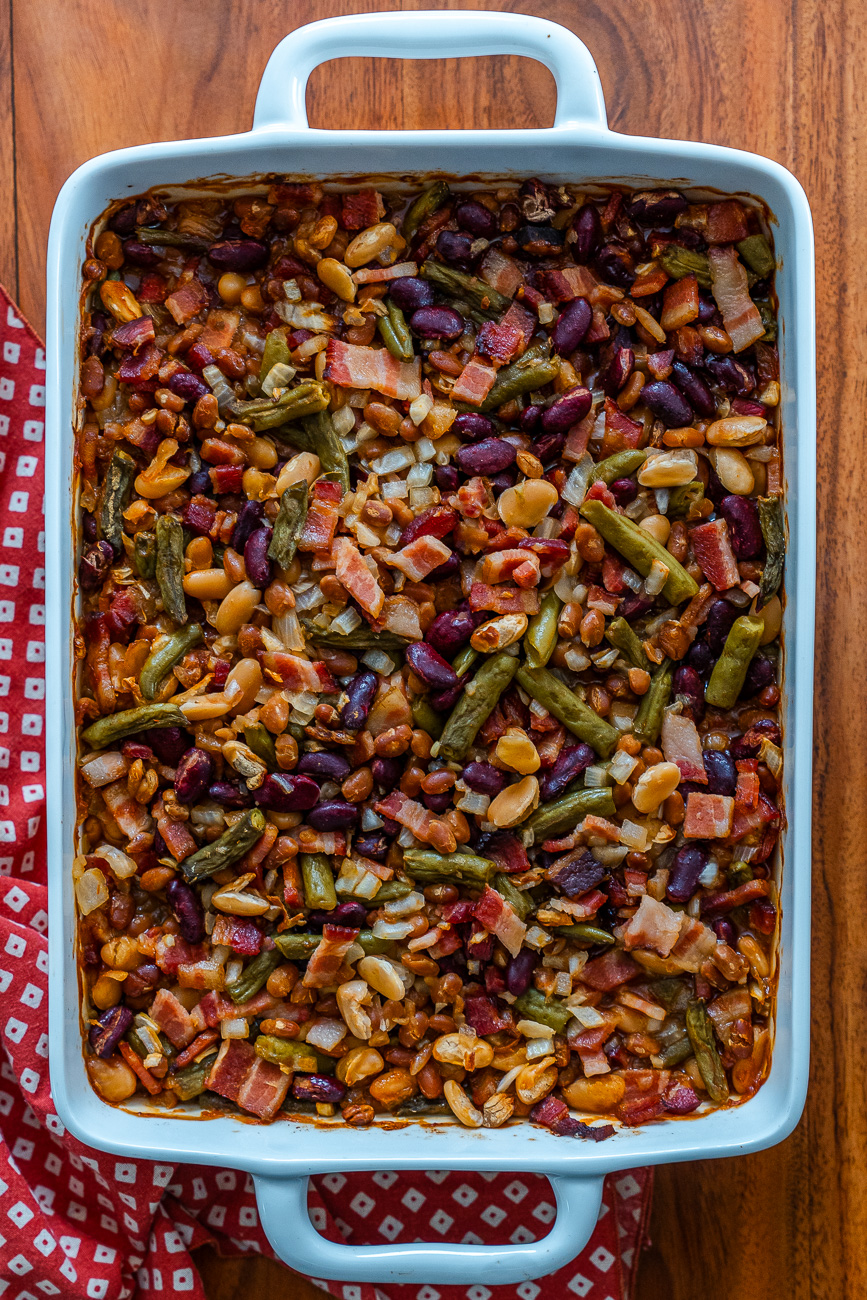 Old-Fashioned Baked Beans Vertical 5