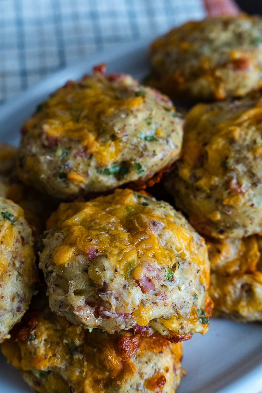 High Protein Breakfast Biscuits Vertical 2