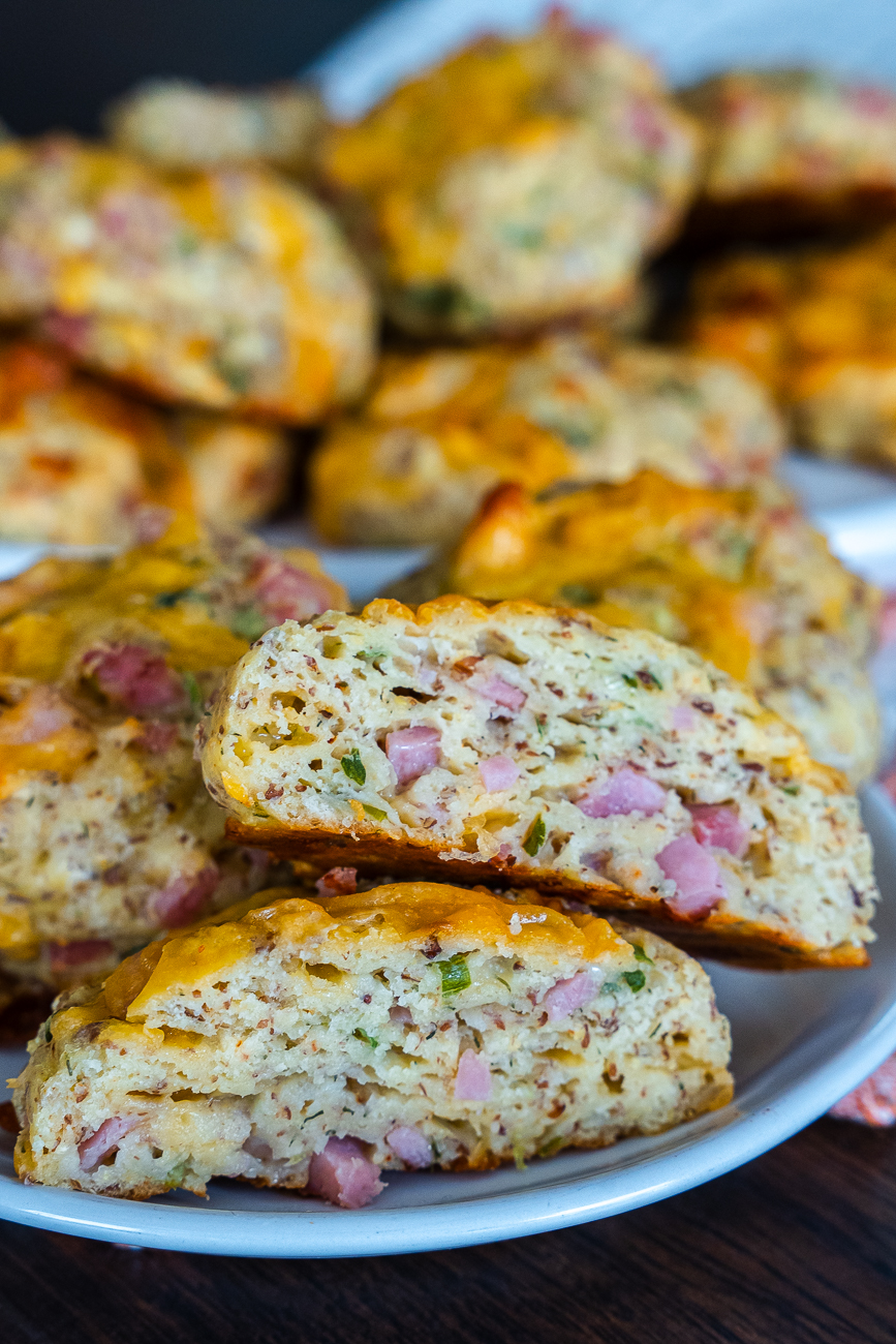 High Protein Breakfast Biscuits Vertical 3