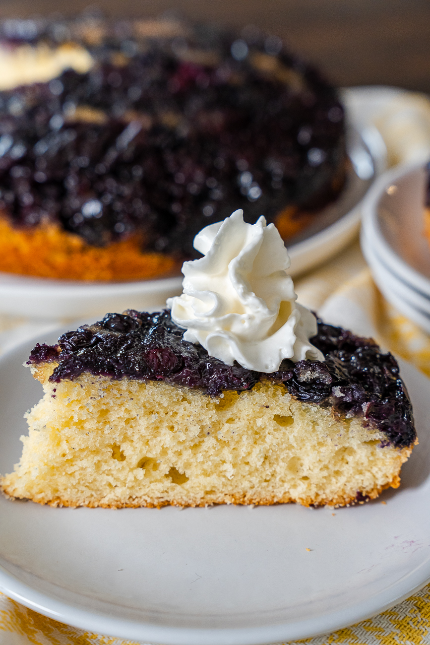 Blueberry Upside Down Cake Vertical 8
