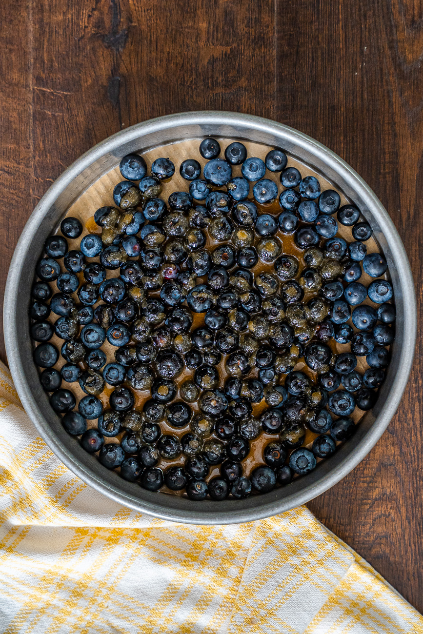 Blueberry Upside Down Cake Vertical 3