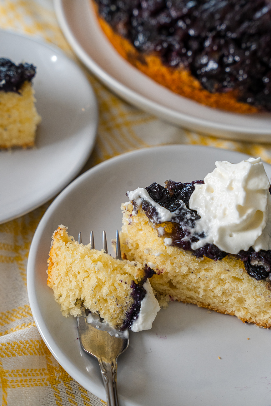 Blueberry Upside Down Cake Vertical 11