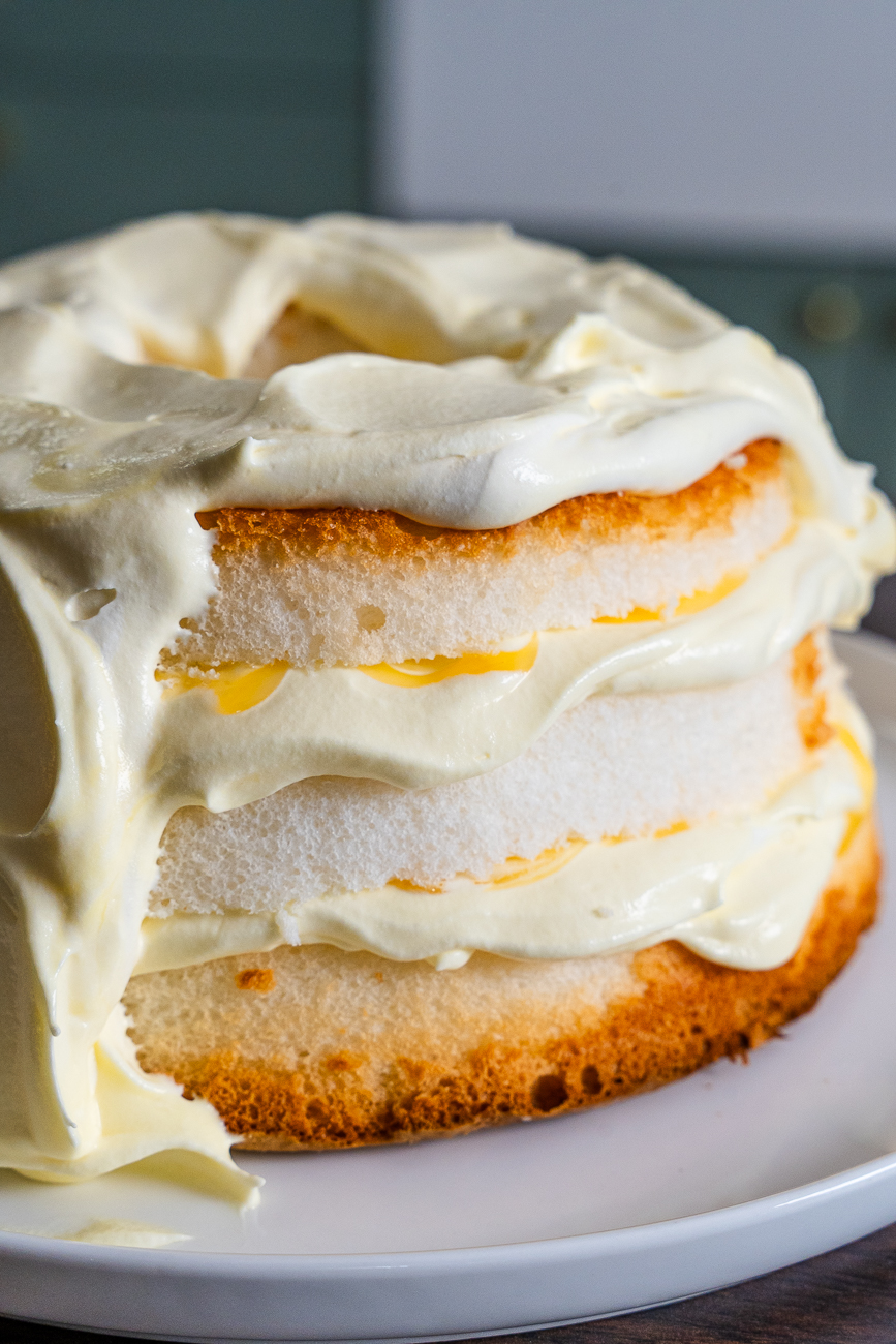 Lemon Angel Cake Vertical 5