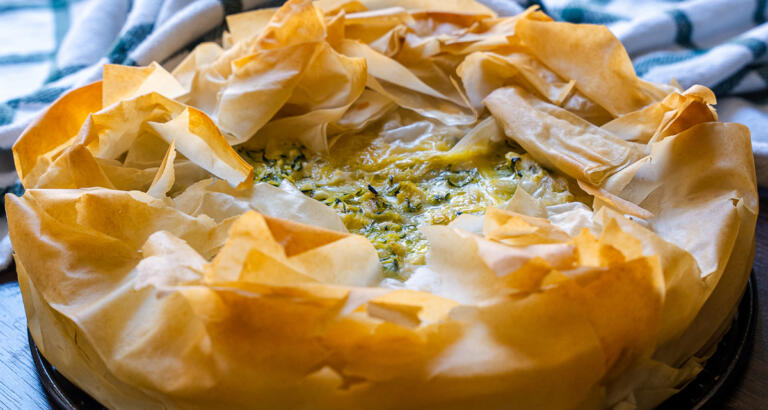 Greek Zucchini Pie (Kolokithopita)