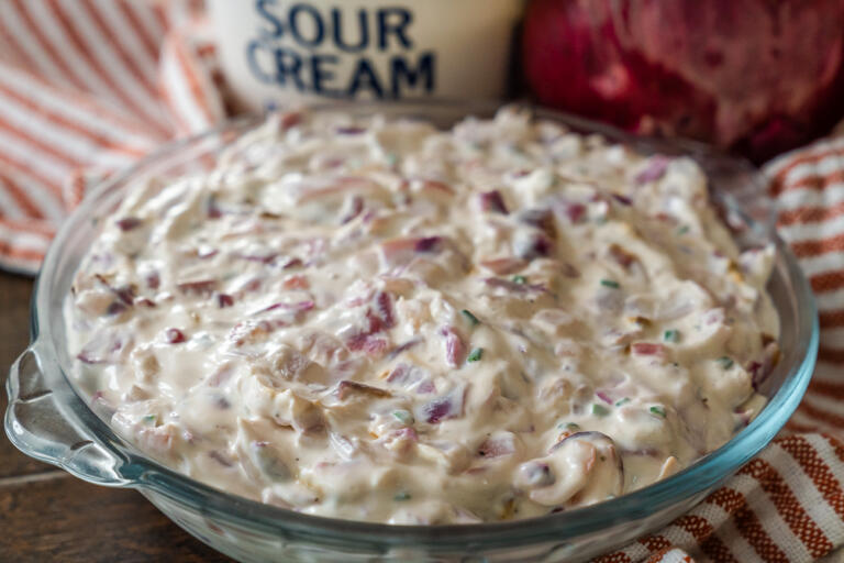 Red Onion Party Dip