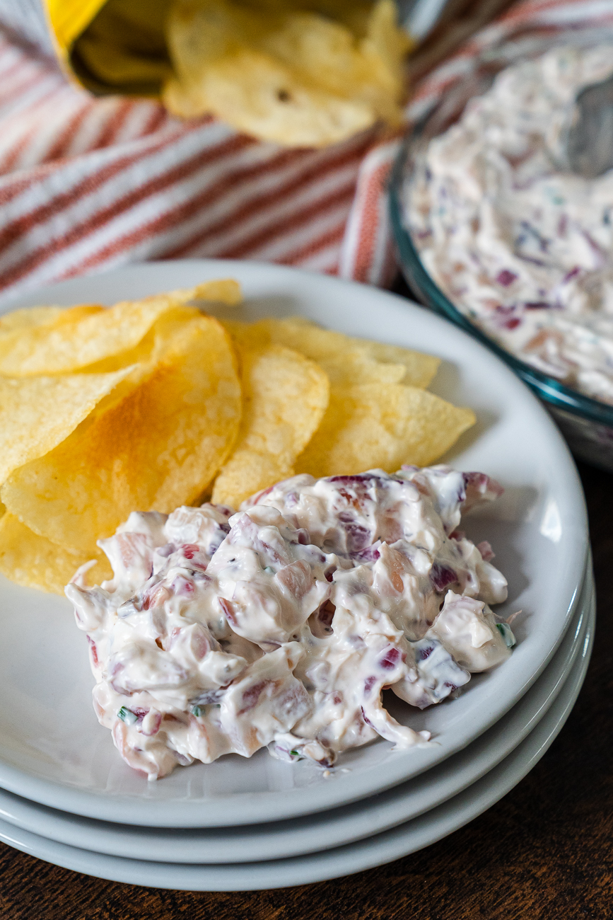 Red Onion Party Dip Vertical 16