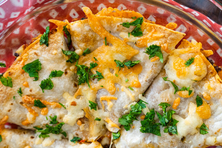 Mexican Beef Tortilla Pockets