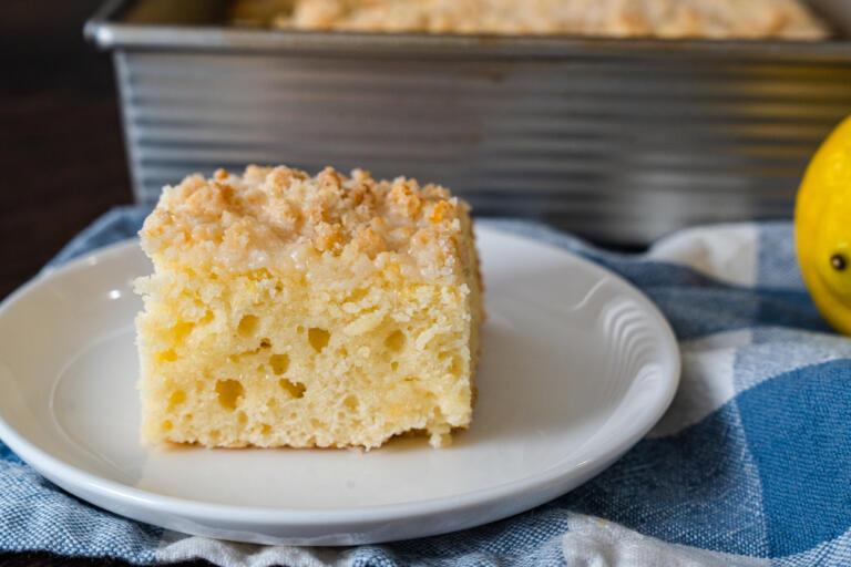 New Jersey Lemon Crumb Cake