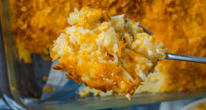 Upgraded Cracker Barrel Hashbrown Casserole