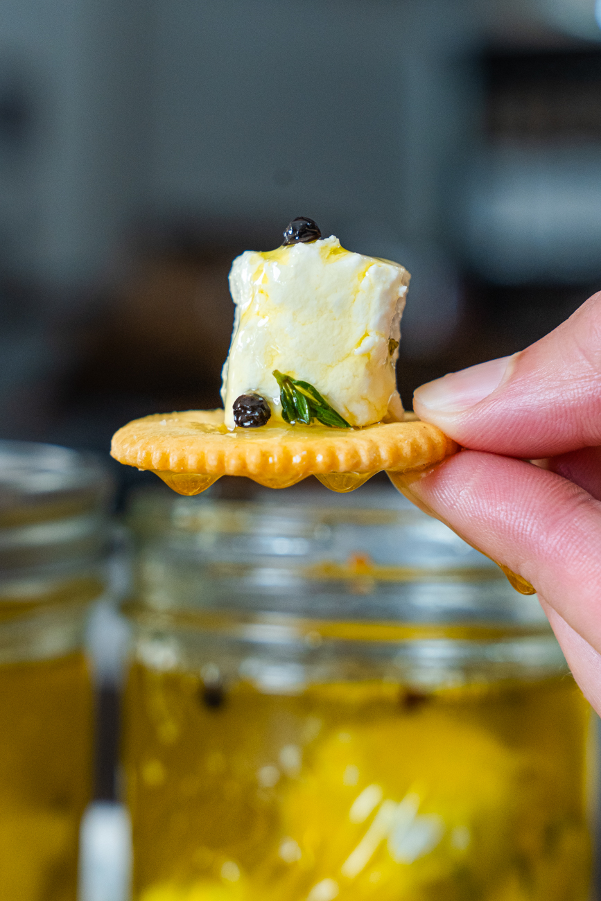 Marinated Goat Cheese Vertical 20