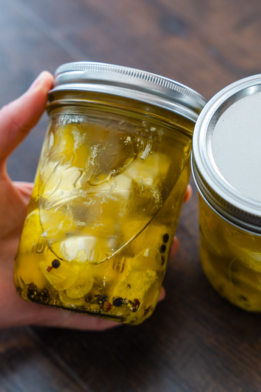 Marinated Goat Cheese Vertical 3