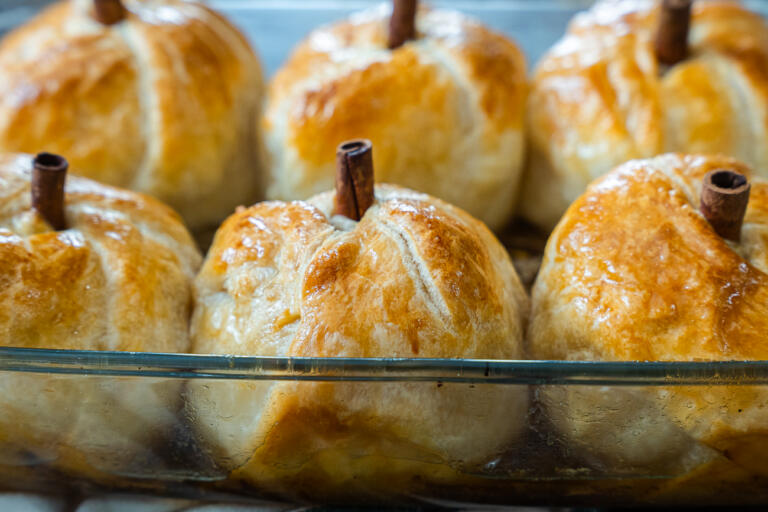 Brown Butter Apple Dumplings