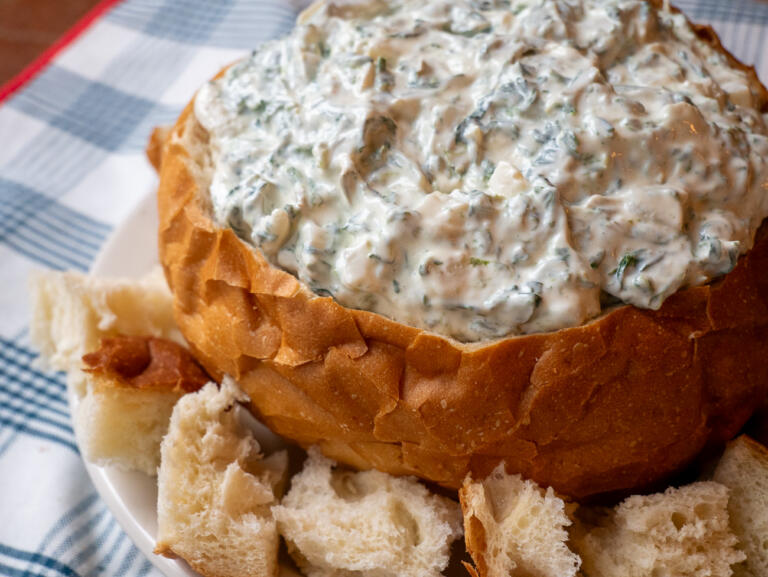 Mom’s Cold Spinach Dip