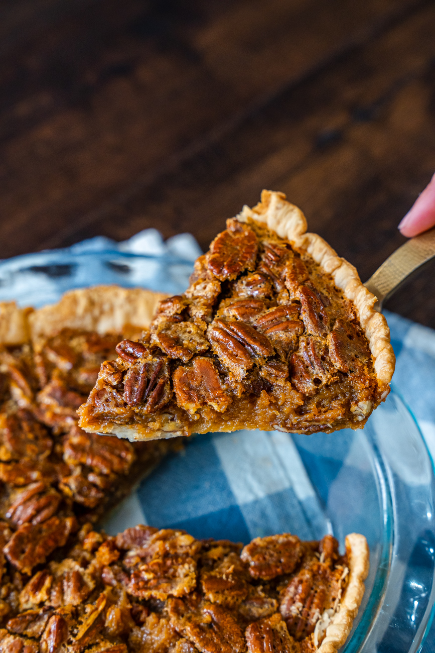 Caramel Pecan Pie Vertical 13