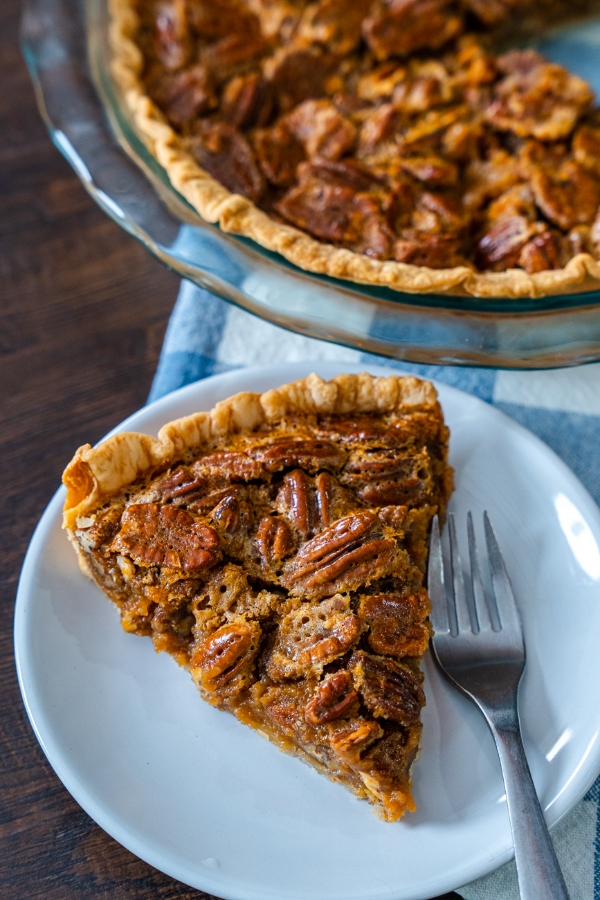 Caramel Pecan Pie Vertical 3