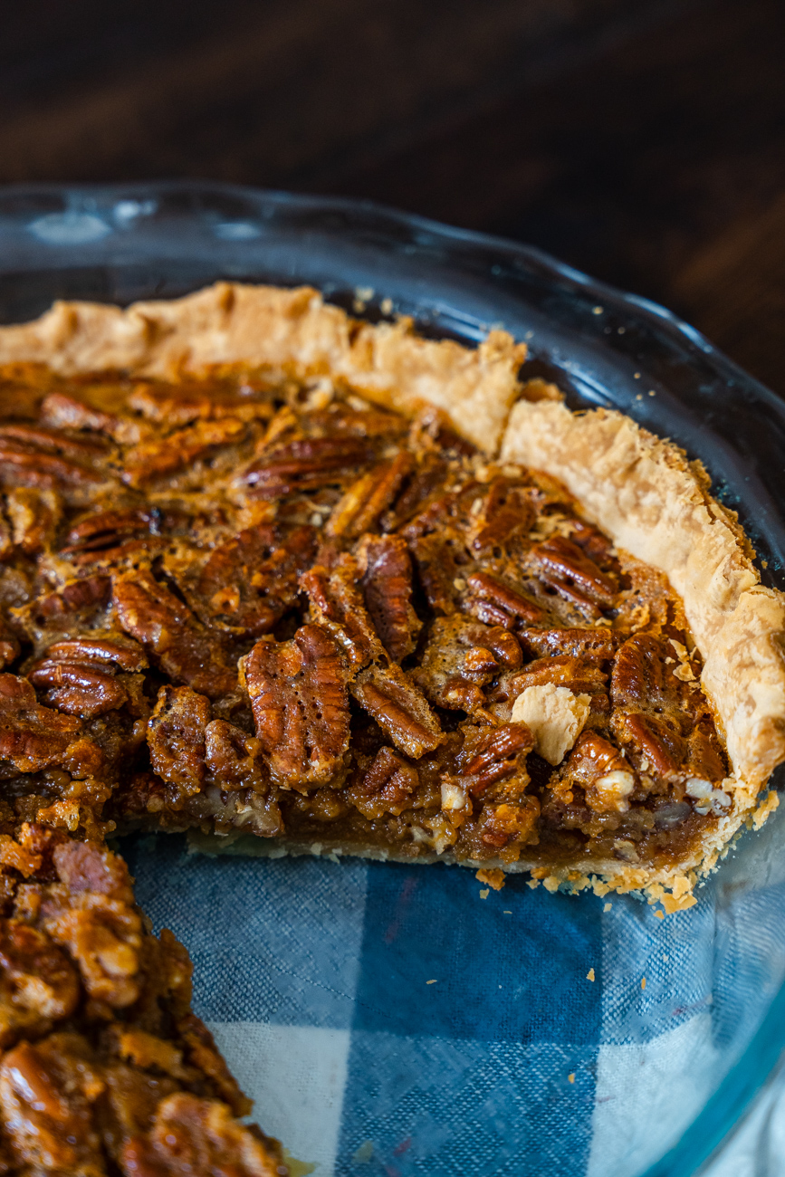 Caramel Pecan Pie Vertical 6