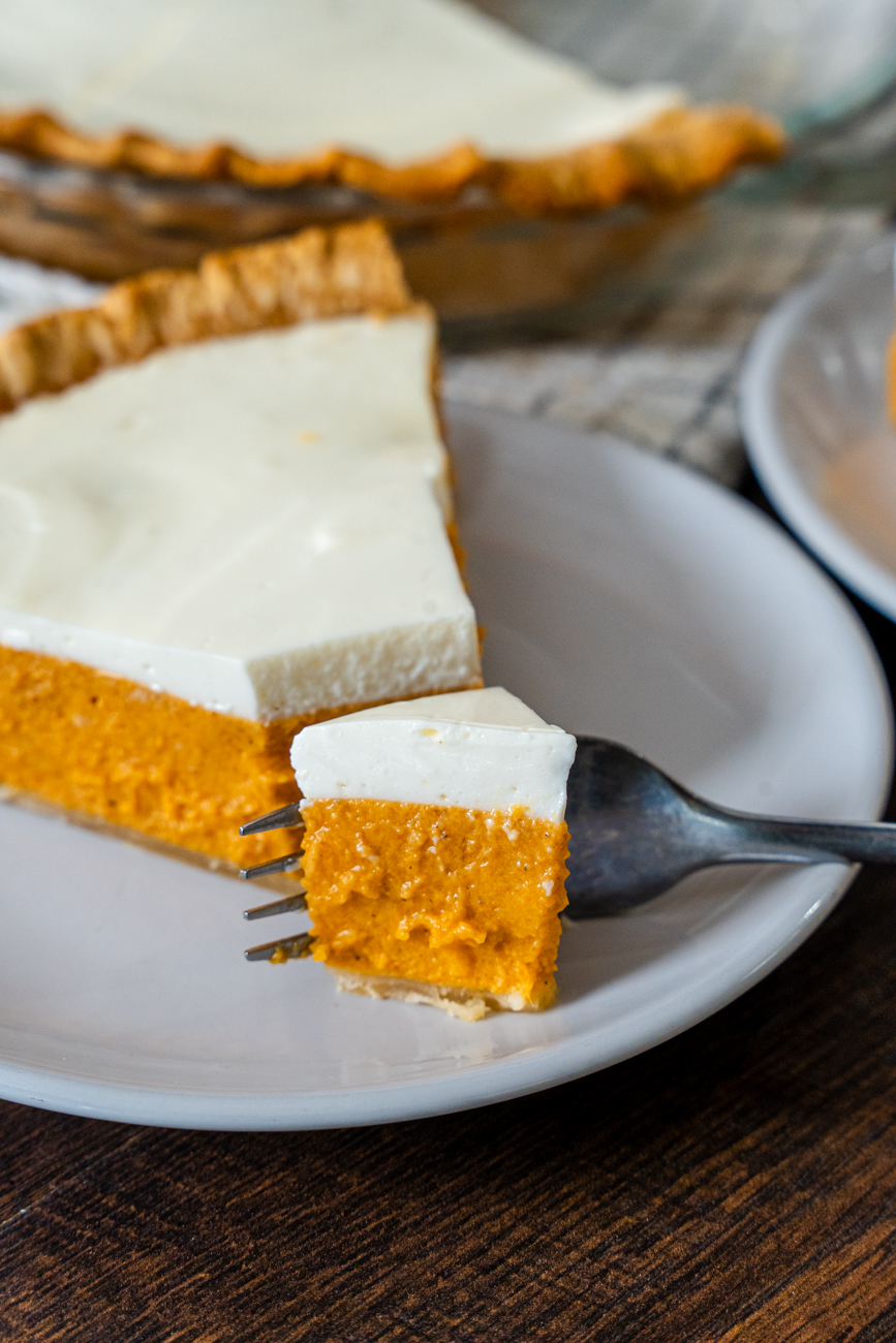 Sour Cream Pumpkin Pie Vertical 16