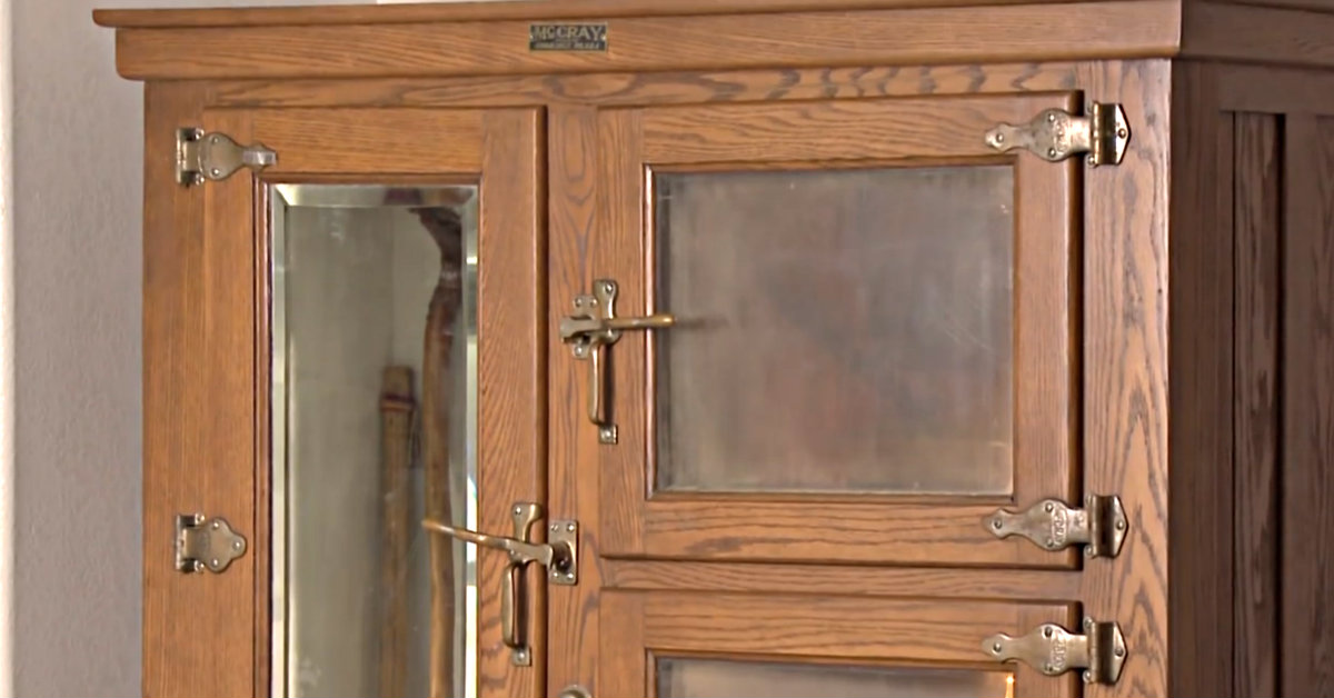 The Fridge Has Come A Long Way…Check Out This Icebox From 1893! Dusty