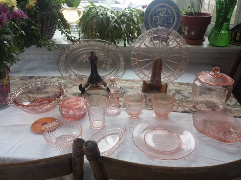 Depression Glass Stemware Brings History to the Table