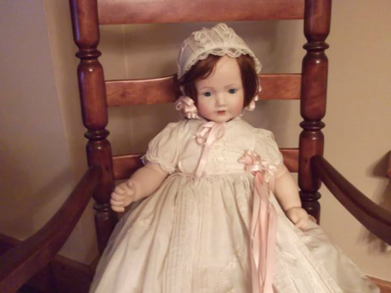 Identifying best sale antique dolls