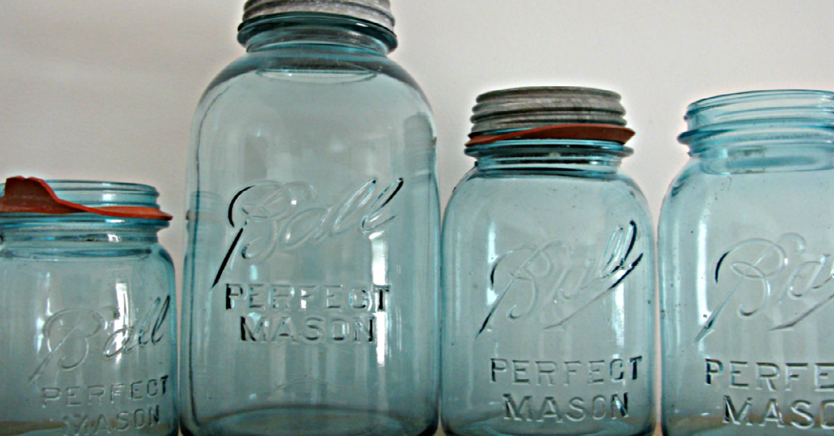 Rare mason jars