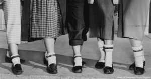 Dog Collars Worn as Anklets in 1953