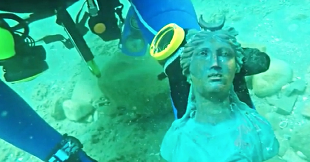 Divers Uncover Remarkable Treasure Trove Of Roman Coins and Artifacts