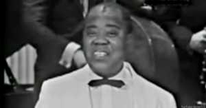 Louis Armstrong on Stage