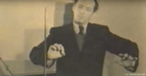 Leon Theremin in Rare Footage