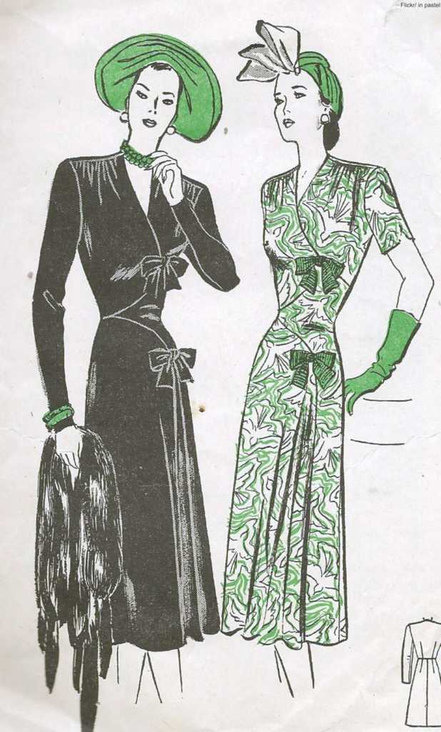 1940s dress pattern
