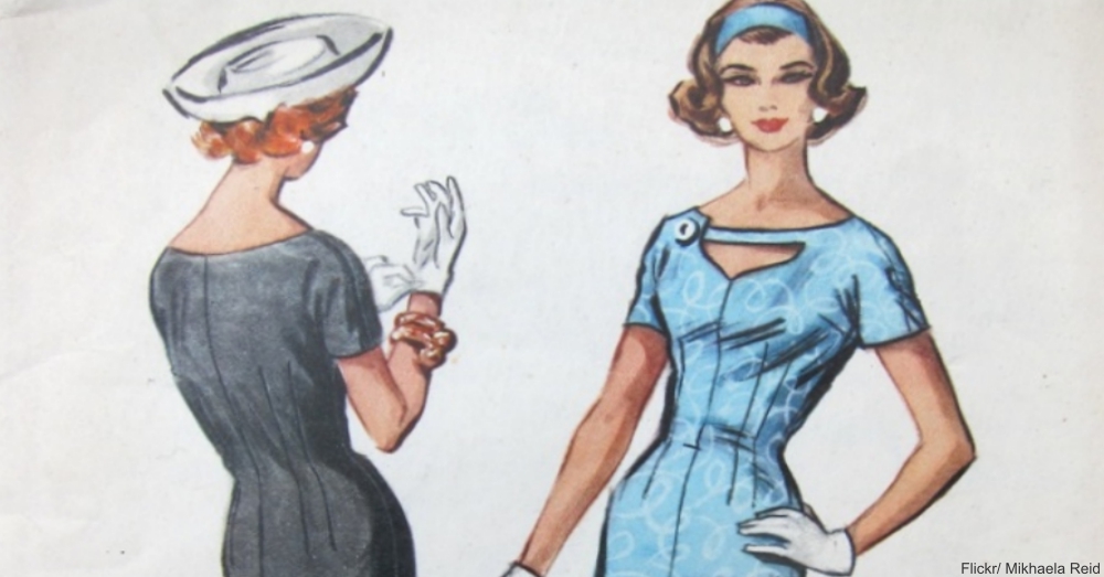 A Look Back at Vintage Sewing Patterns is Reminder of How Wonderfully